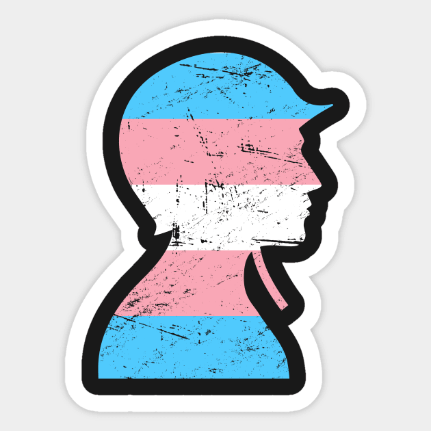 Support Trans Troops Sticker by MeatMan